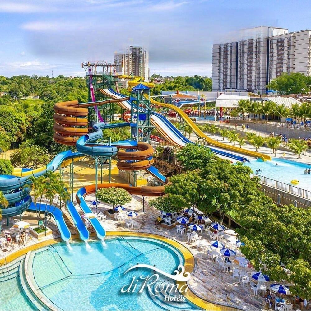 Hotel Spazzio Diroma Cafe Da Manha E Acesso Ao Acqua Park Caldas Novas Luaran gambar